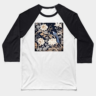 Coastal Chinoiserie Baseball T-Shirt